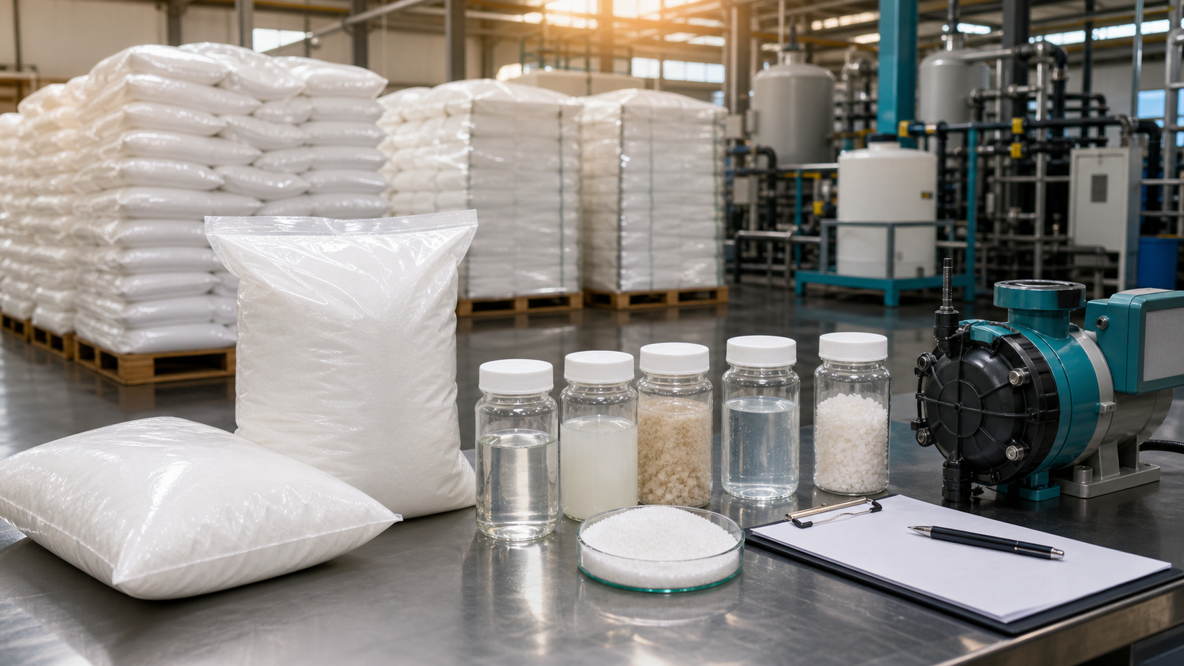 Factory direct polyacrylamide supply for sewage wastewater treatment